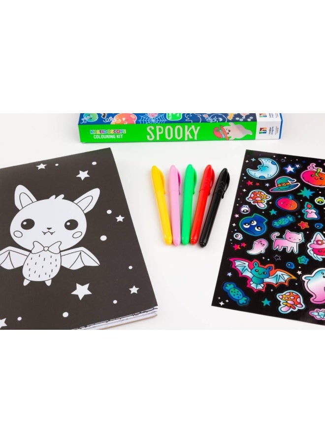 Hinkler Kaleidoscope Spooky Colouring Kit HBM00037 - Image 2